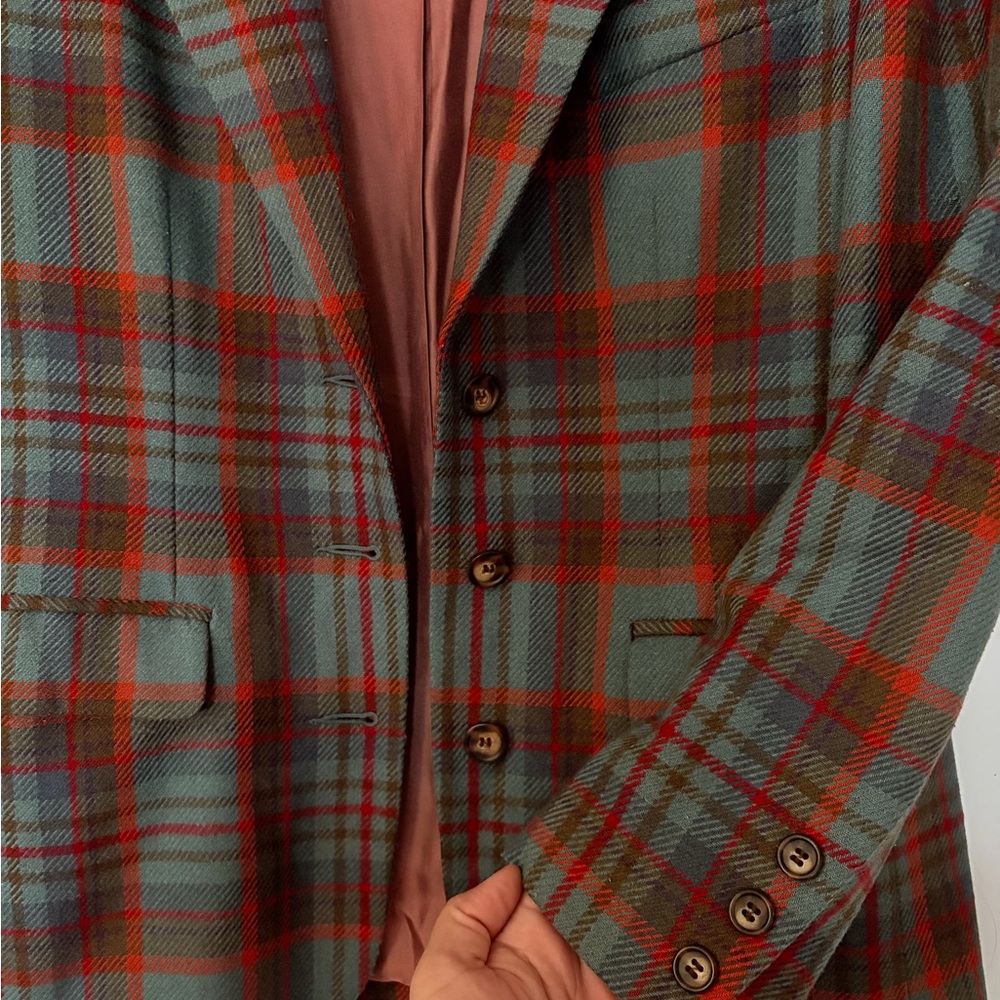Vintage GAP Plaid Blazer - Picture 3 of 4